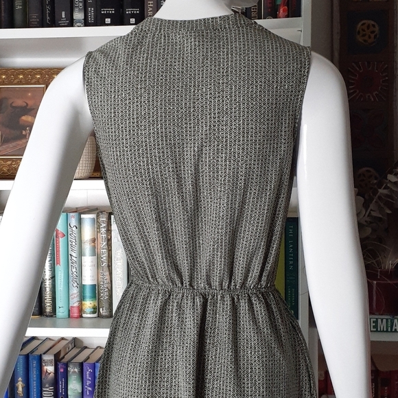 Merona olive pattern dress P3790 - Picture 6 of 9